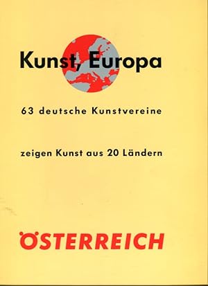 Seller image for Kunst, Europa - 63 deutsche Kunstvereine zeigen Kunst aus 20 Lndern - sterreich for sale by Bcher & Meehr