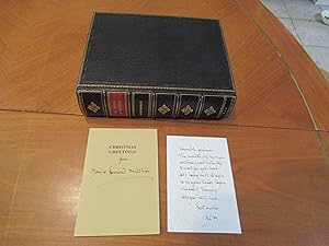 Seller image for The Voices Of Silence ( In Deluxe Full Morocco Binding By Bernard Chester Middleton, And With His Christmas Card And A Signed Note) for sale by Arroyo Seco Books, Pasadena, Member IOBA