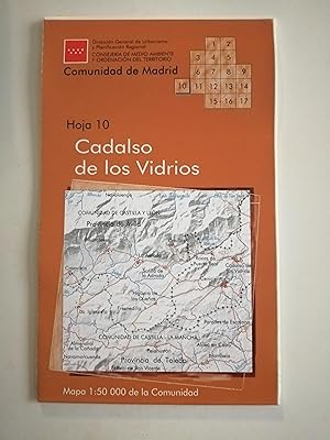 Hoja 10 : Cadalso de los Vidrios : mapa 1:50.000 de la Comunidad