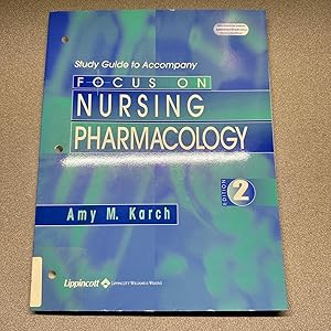 Immagine del venditore per Study Guide to Accompany Focus on Nursing Pharmacology venduto da Speedy Book
