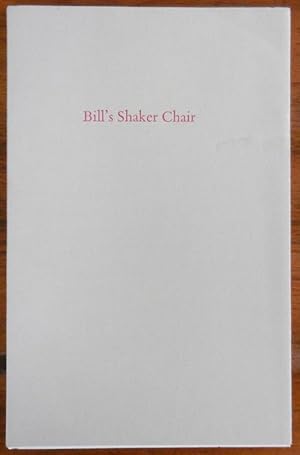 Bill's Shaker Chair (Presentation Copy)