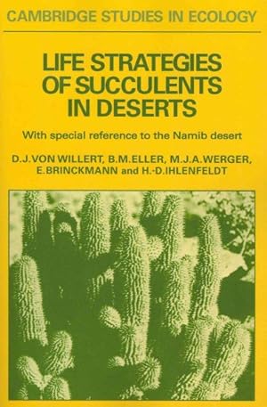 Seller image for Life Strategies of Succulents in Deserts : With Special Reference to the Namib Desert for sale by GreatBookPrices
