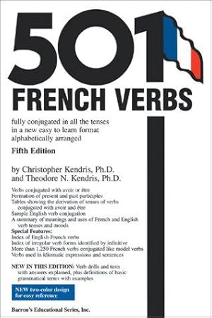 Image du vendeur pour 501 French Verbs (Barron's 501 French Verbs) mis en vente par WeBuyBooks