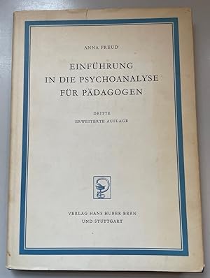 Einführung in die Psychoanalyse für Pädagogen.