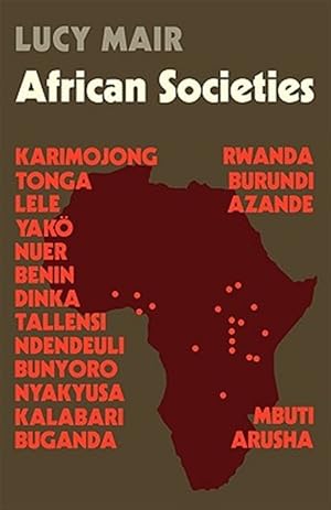 Seller image for African Societies for sale by GreatBookPrices