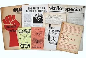 Small Archive Documenting Student Protests Against Harvard University, 1969-1971