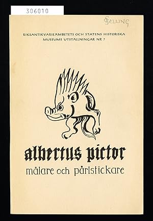 Bild des Verkufers fr Albertus Pictor. Mlare och prlstickare. Utstllning anordnad av Statens historiska museum och Riksantikvariembetet. Orientering och katalog. zum Verkauf von Hatt Rare Books ILAB & CINOA