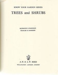 Seller image for The Reed Know Your Own Garden Series: Trees And Shrubs for sale by Book Haven