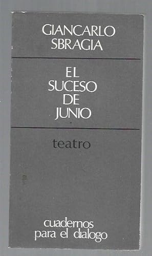 Imagen del vendedor de SUCESO DE JUNIO - EL a la venta por Desvn del Libro / Desvan del Libro, SL