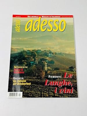ADESSO - Das aktuelle Magazin in italienisch | Oktober 1999