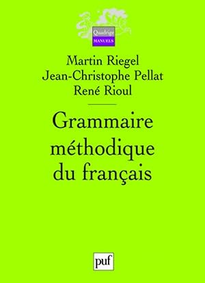 Imagen del vendedor de Grammaire methodique du francais (3eme edition) a la venta por Gabis Bcherlager