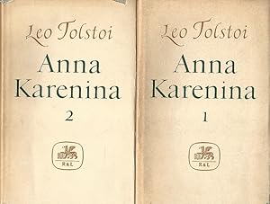 Anna Karenina. Erster und Zweiter Band. Gesammelte Werke in Einzelausgaben. Herausgegeben von Wie...