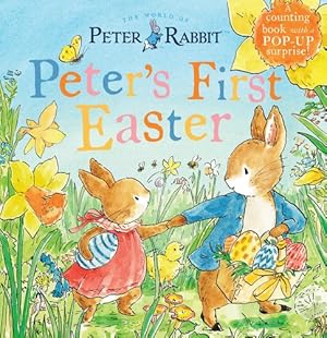 Immagine del venditore per Peter's First Easter: A Counting Book with a Pop-Up Surprise! (Peter Rabbit) by Potter, Beatrix [Board book ] venduto da booksXpress