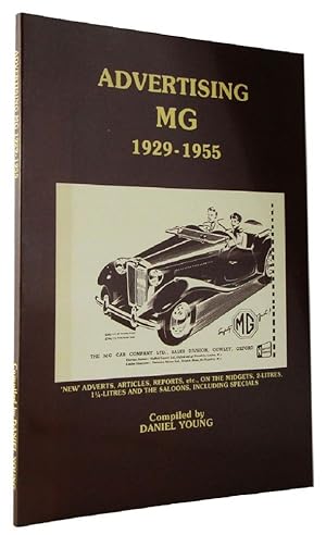 Imagen del vendedor de ADVERTISING MG 1929-1955 a la venta por Kay Craddock - Antiquarian Bookseller