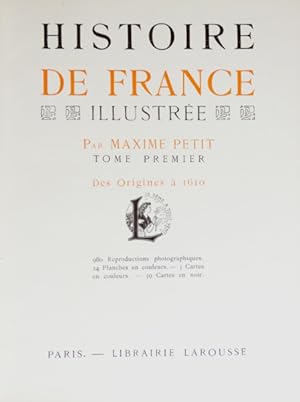 HISTOIRE DE FRANCE, ILLUSTRÉE.