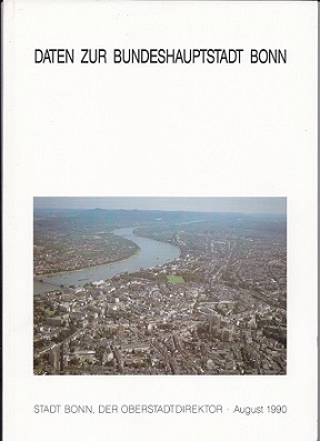 Bild des Verkufers fr Daten zur Bundeshauptstadt Bonn zum Verkauf von Versandantiquariat Bolz