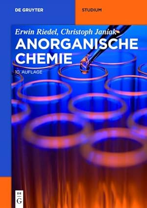 Seller image for Anorganische Chemie (De Gruyter Studium) (German Edition) by Riedel, Erwin, Janiak, Christoph [Hardcover ] for sale by booksXpress