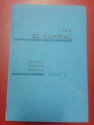 Immagine del venditore per Leer el Capital. Tomo I venduto da Librera Eleutheria