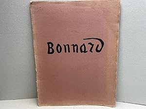 BONNARD : A Portfolio of Lithographs From Quelques Aspects De La Vie De Paris by Pierre Bonnard