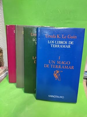 Imagen del vendedor de LOS LIBROS DE TERRAMAR. I-UN MAGO DE TERARRAMR. II-LAS TUMBAS DE ATUAN.III-LA COSTA MS LEJANA. IV-TEHANU. a la venta por ABACO LIBROS USADOS