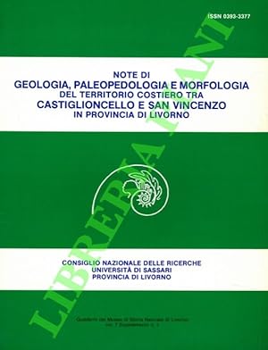 Note di geologia, paleopedologia e morfologia del territorio costiero tra Castiglioncello e San V...