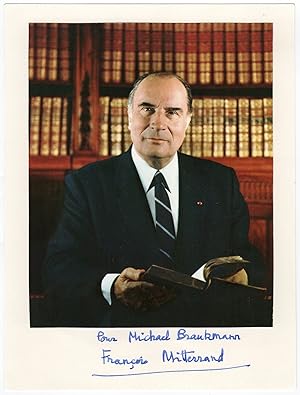 Mitterrand, François (1916-1996) - Signed photograph