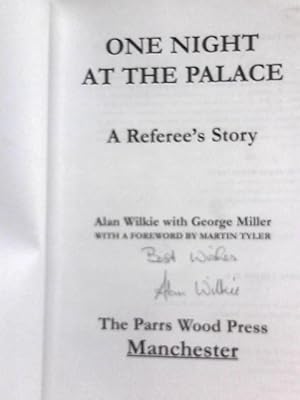 Bild des Verkufers fr One Night at the Palace: A Referee's Story zum Verkauf von World of Rare Books