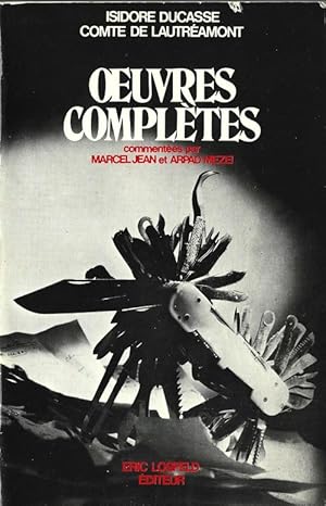 Imagen del vendedor de Oeuvres compltes : Les Chants de Maldoror, Posies, Lettres, commentes par Marcel Jean et Arpad Mezei. ( Avec superbe ddicace de Marcel Jean au pote Jacques Dupin ). a la venta por Librairie Victor Sevilla