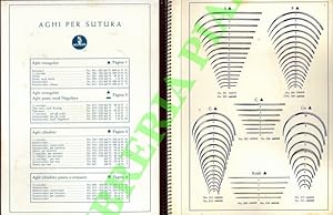 Aghi per sutura. Wundnadeln. Aiguilles a sutures. Surgical needles.