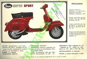 Bild des Verkufers fr Vespa Super Sport. zum Verkauf von Libreria Piani