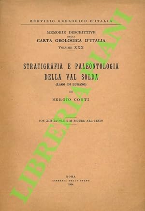 Bild des Verkufers fr Stratigrafia e paleontologia della Val Solda (Lago di Lugano). zum Verkauf von Libreria Piani