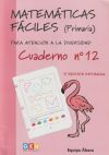 Imagen del vendedor de Matemticas fciles 12. Primaria a la venta por AG Library