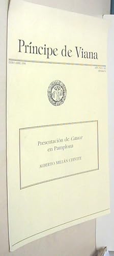Imagen del vendedor de Presentacin de Cauce en Pamplona. Separata a la venta por Librera La Candela