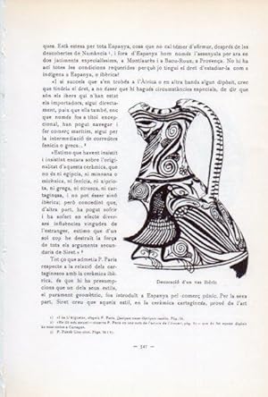 Seller image for LAMINA V34727: Decoracio dun vas iberic for sale by EL BOLETIN