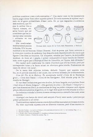 Seller image for LAMINA V34694: Formes dels vasos de la Cova dels Encants, Serinya for sale by EL BOLETIN