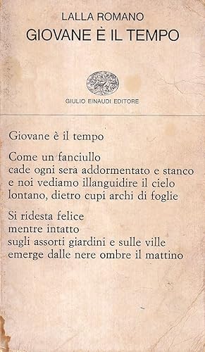 Giovane è il tempo