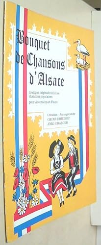 Image du vendeur pour Bouquet de Chansons d Alsace. Musique originale folklore chansons populaires pour Accodon et Piano mis en vente par Librera La Candela