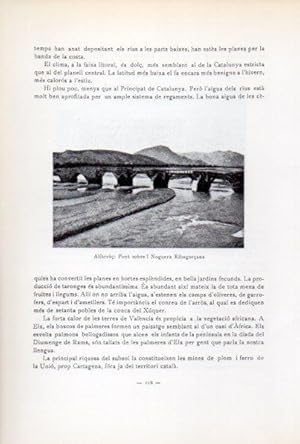 Imagen del vendedor de LAMINA V34642: Pont sobrel Noguera Ribagorana, Alfarra a la venta por EL BOLETIN