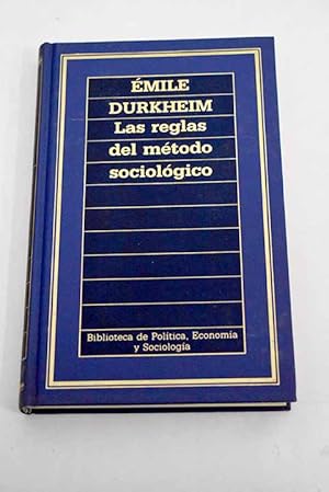 Imagen del vendedor de Las reglas del mtodo sociolgico a la venta por Alcan Libros