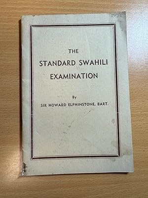 Imagen del vendedor de The Standard Swahili Examination a la venta por Quality Books UK