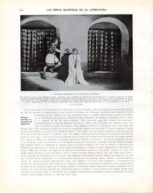 Seller image for LAMINA V34435: Sigfrido muestra las joyas de Brunilda fotograma de Ufa-film for sale by EL BOLETIN