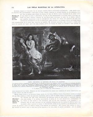 Immagine del venditore per LAMINA V34304: Orfeo desciende al infierno en busca de Euridice por Rubens venduto da EL BOLETIN