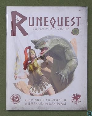 Imagen del vendedor de Runequest: Roleplaying in Glorantha Quick Start Rules (Free RPG Day) a la venta por Wayne's Books