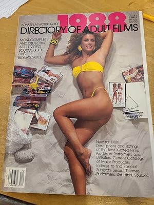 Adam Film World Guide 1988 Directory of Adult FIlms