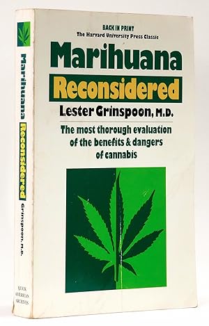 Seller image for Marihuana Reconsidered: The Most Thorough Evaluation of the Benefits and Dangers of Cannabis for sale by Black Falcon Books