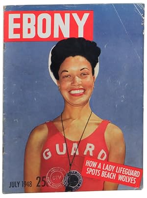 Ebony Magazine July, 1948 How a Lady Lifeguard Spots Beach Wolves Cover