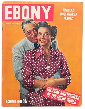 Ebony Magazine October, 1949 Duke Ellington Cover