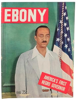 Ebony Magazine November, 1946 Governor William H. Hastie Cover