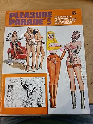 Pleasure Parade No. 5 The Works of Fred Winter, B&G, John Willie and Eric Stanton