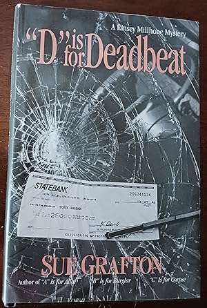 Imagen del vendedor de D" Is for Deadbeat a la venta por Gargoyle Books, IOBA